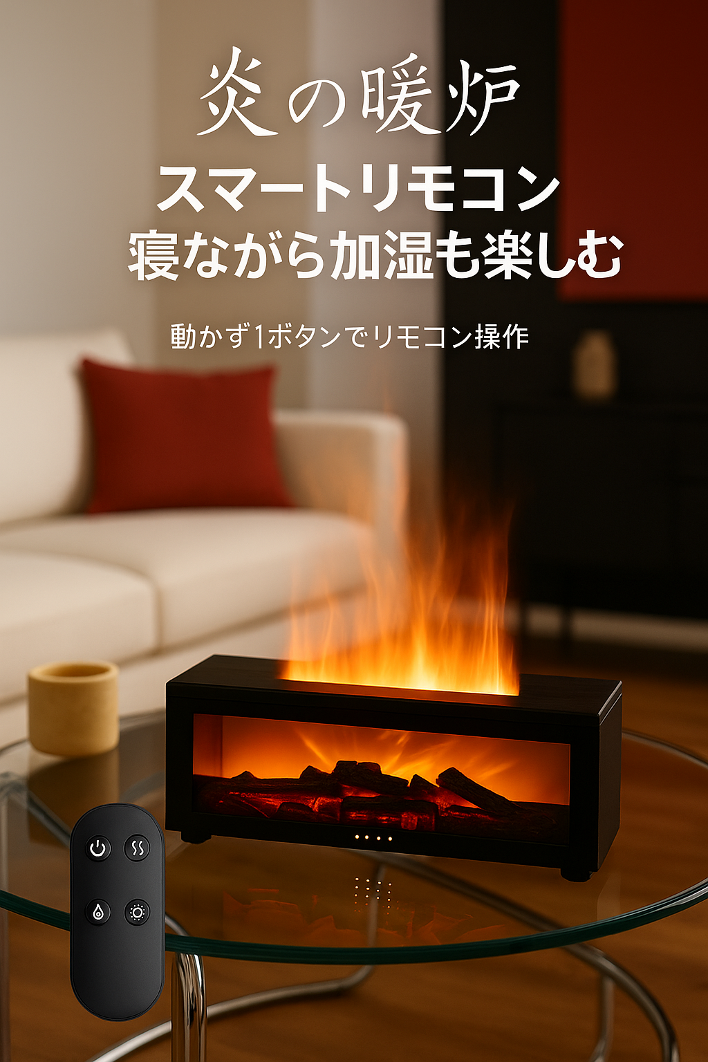 炎デザインアロマディフューザー