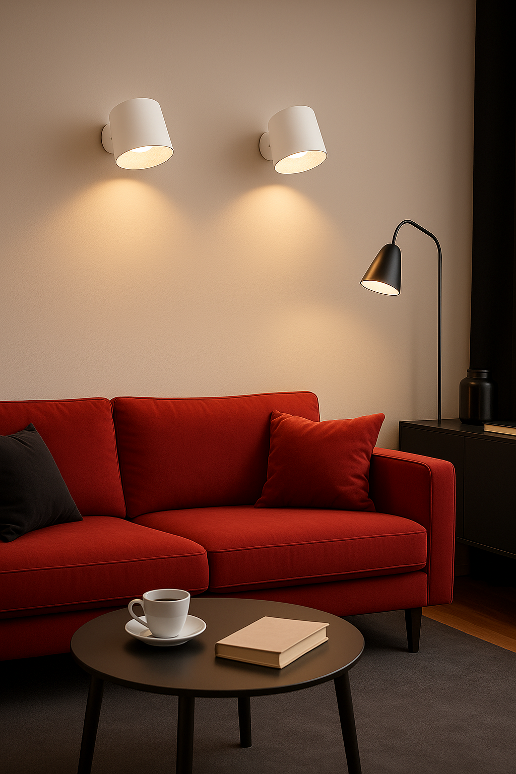 マグネット式LEDウォールライト