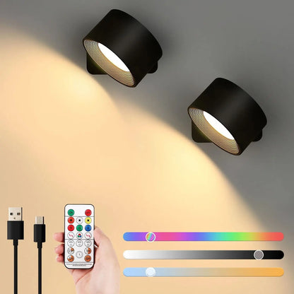 マグネット式LEDウォールライト